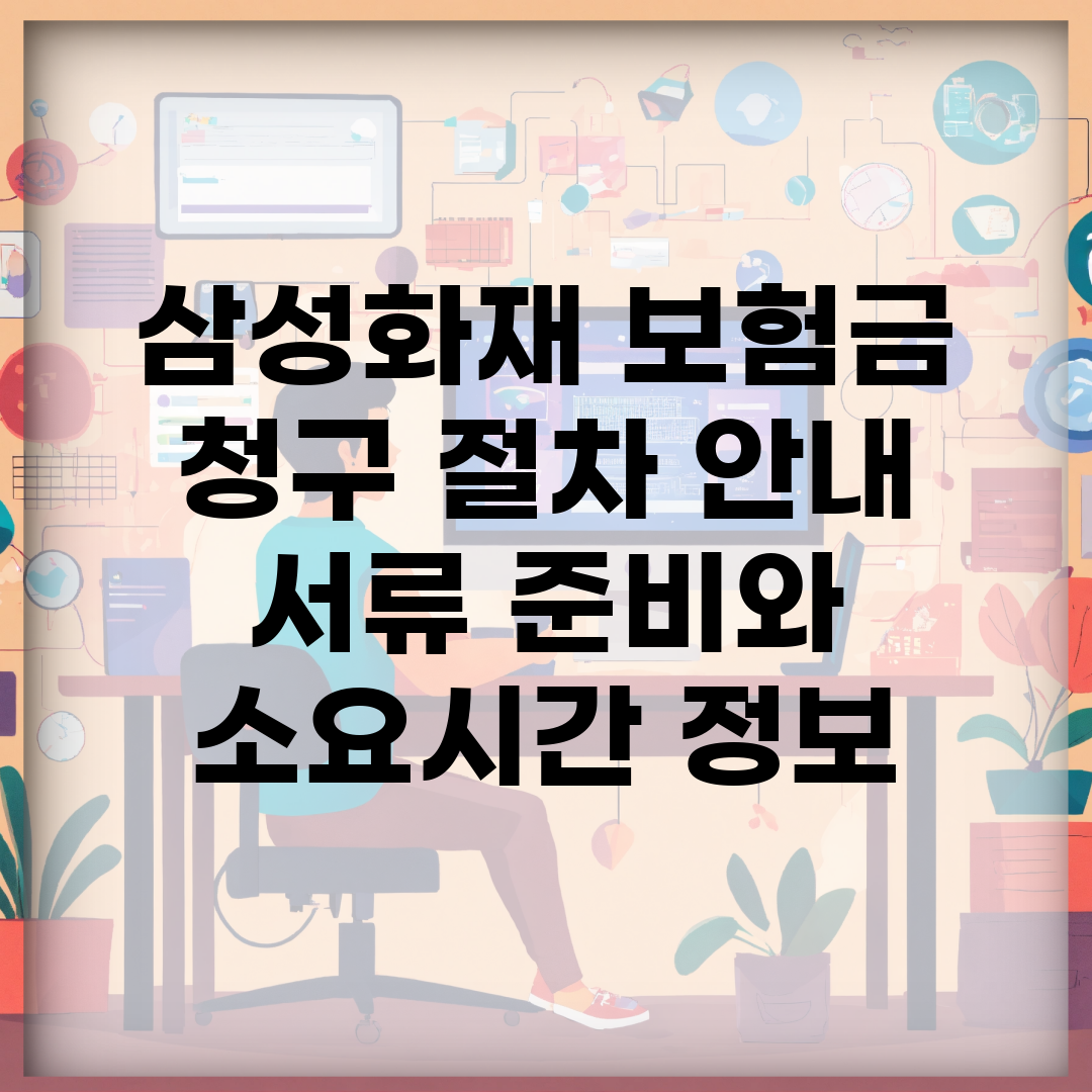 삼성화재 보험금 청구 절차 안내 | 서류 준비와 소요시간 정보