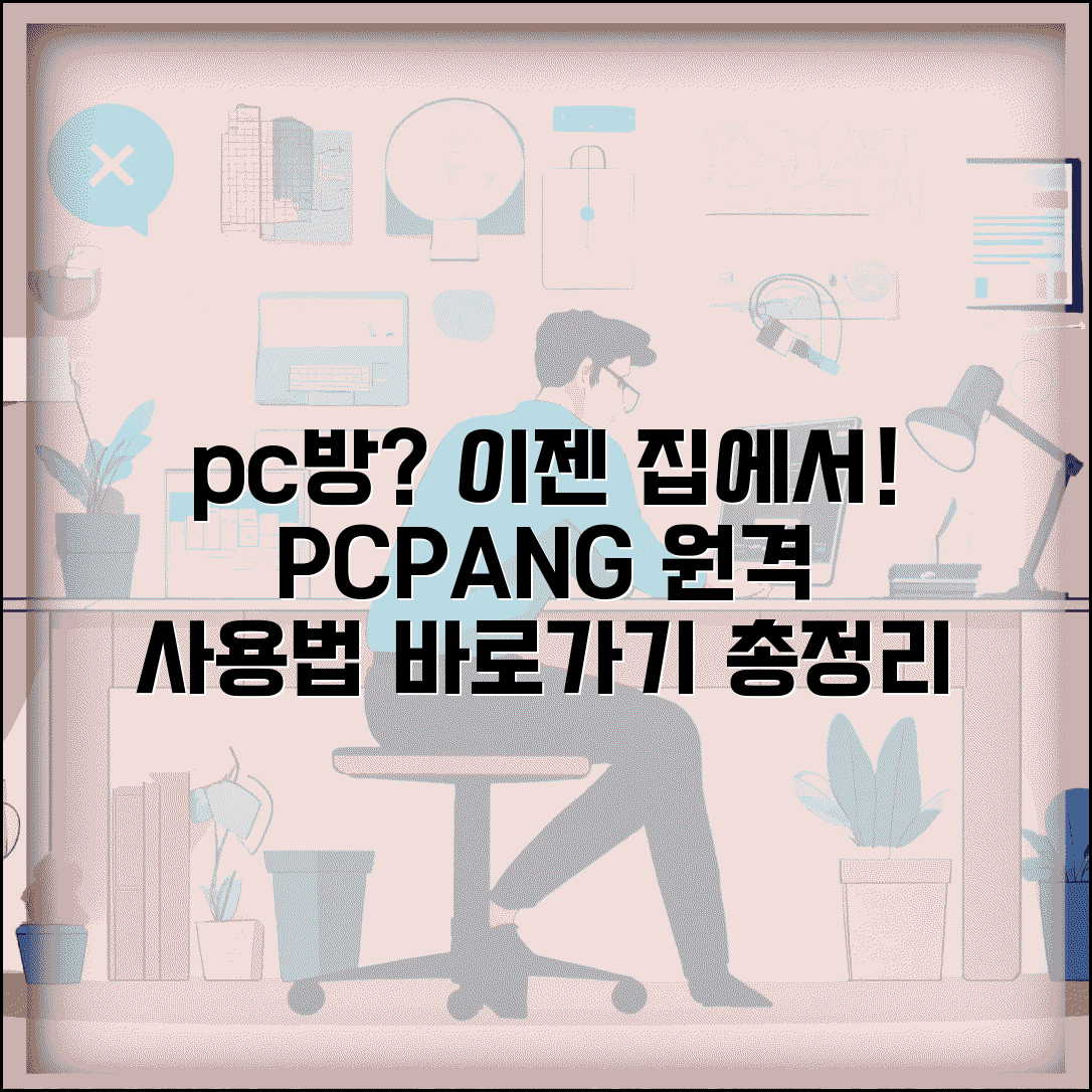 원격피시방 pcpang 바로가기 | pcpang 원격pc방 사용법 총정리