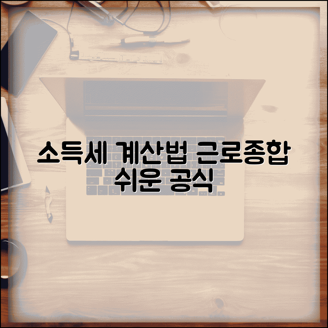 소득세 계산법 | 근로소득세 종합소득세 계산 공식 가이드