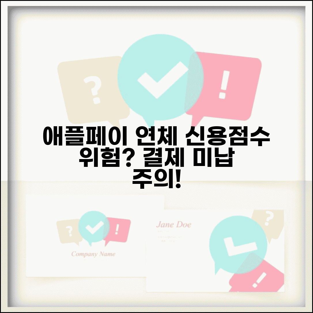 애플페이 결제 연체 신용점수 | 아이폰 결제 미납 신용등급