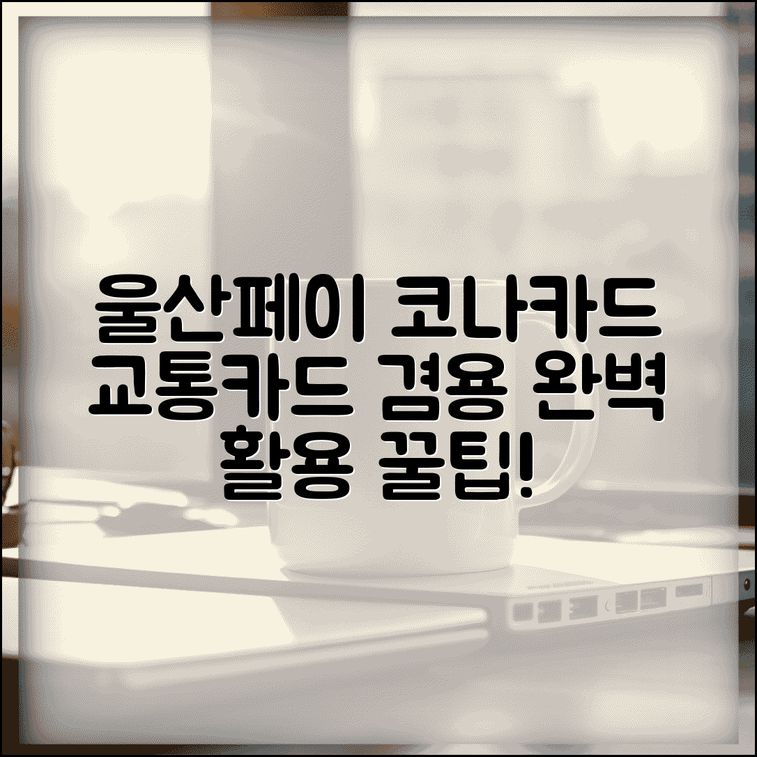 울산페이 코나카드 연동 | 교통카드 겸용 서비스 완벽 활용법