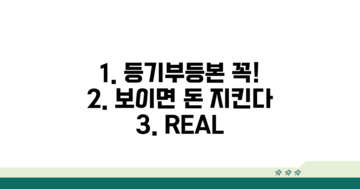 부동산 거래 필수, 등기부등본 제대로 보기