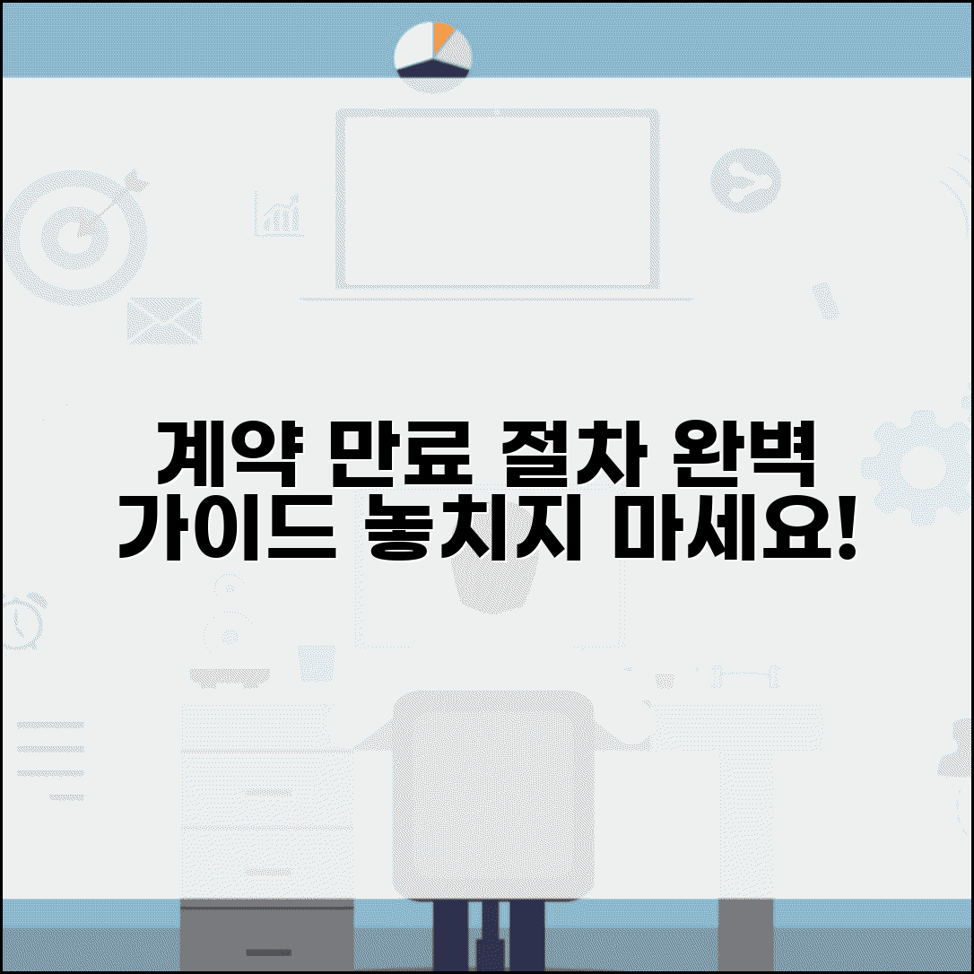 계약 만료 절차 통보 방법 | 계약만료 처리 완벽 절차 가이드