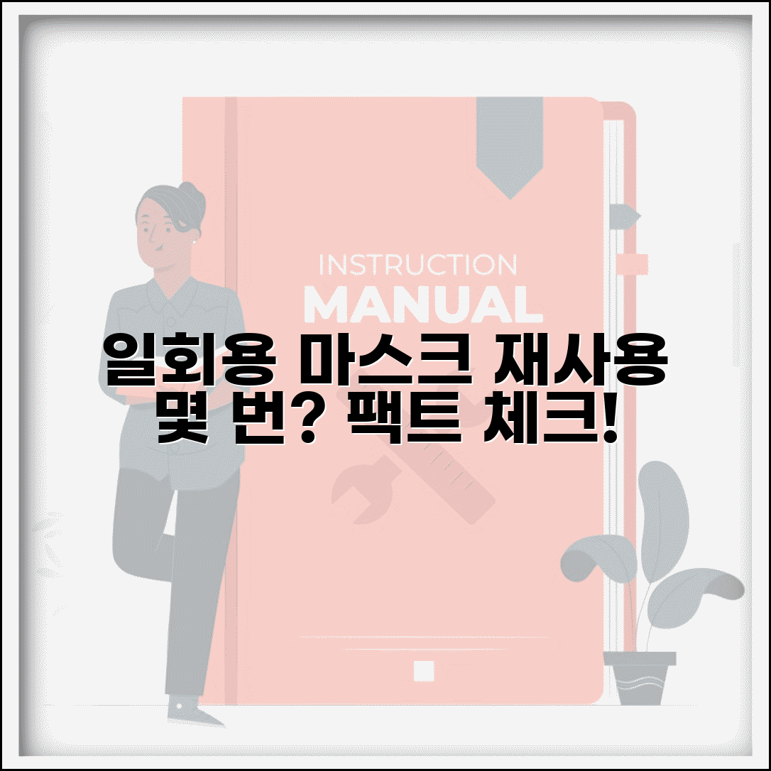 일회용 마스크 몇 번까지 써도 되는지 | 일회용 마스크 재사용 가능 횟수