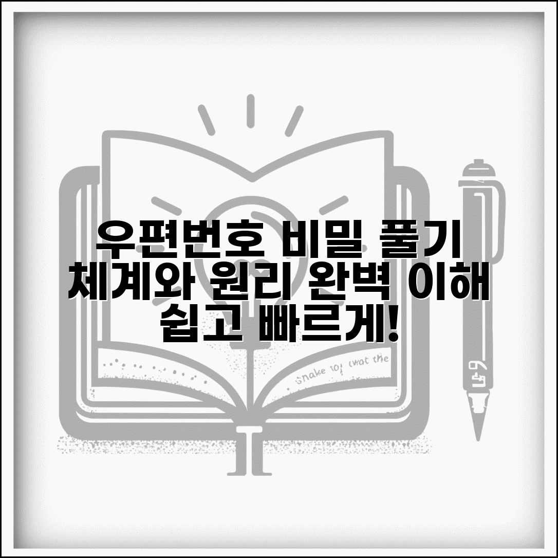 우편번호 체계 이해하기 | 우편번호 구성 원리 설명