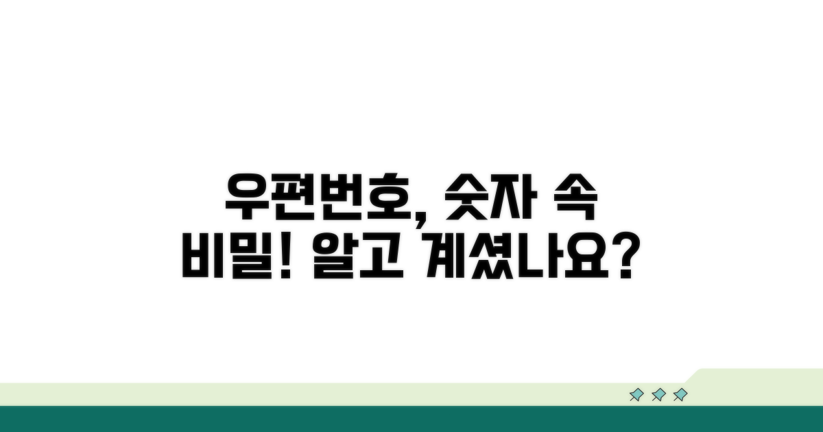 우편번호, 숫자 속에 숨은 비밀