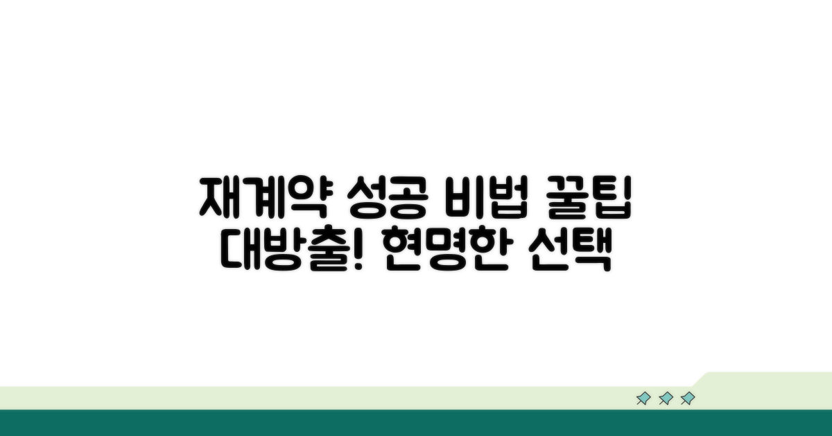 계약직 재계약 성공을 위한 팁