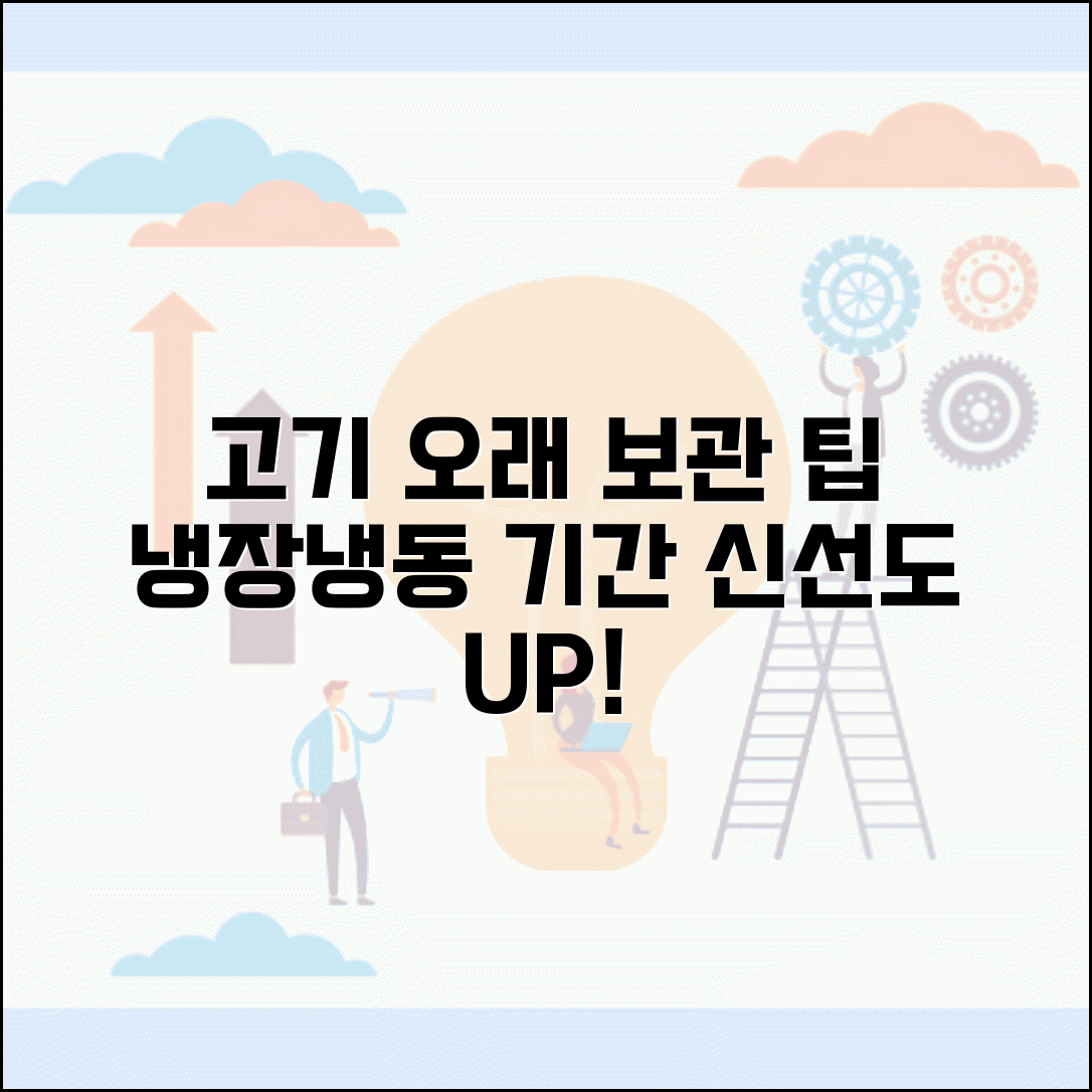 고기 보관법 냉장 냉동 기간 | 신선하게 보관하는 법, 오래 가는 팁 총정리