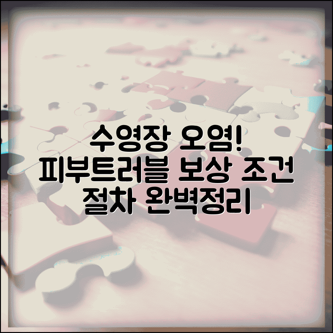 수영장 물 오염 | 수질 불량으로 인한 피부트러블 배상 조건 및 절차 총정리